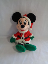 Disney Mrs Clause Santa Minnie Mouse Bean Bag Plush Doll 8&quot;  - $5.48