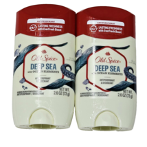 2 Pack Old Spice Deep Sea Ocean Elements Antiperspirant Deodorant 2.6oz 24/7 - £23.63 GBP