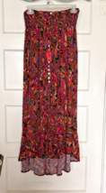 Cynthia Rowley Multicolor Paisley Maxi Skirt Size S - $39.10