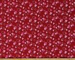 Cotton Valentine&#39;s Day Hearts Gnomes in Love Fabric Print by the Yard D3... - $11.95
