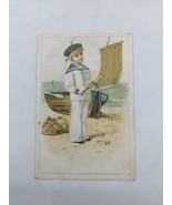 Victorian Trade Card 1880s No Company Printed Unbranded  - $27.14 CAD