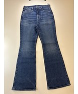 Old Navy Flare Jeans Extra High Rise Size 12 Women’s Blue Denim Pants - £11.83 GBP