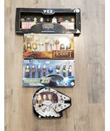 4 Collectible PEZ Dispensers 2 Star Wars, The Lord of the Rings Hobbit S... - £39.34 GBP