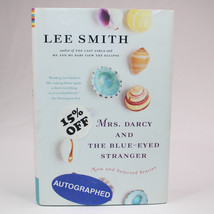 SIGNED Mrs. Darcy And The Blue - Eyed Stranger By Lee Smith HC Book DJ 1st Ed - £9.76 GBP