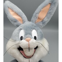 1993 Mighty Star Bugs Bunny Looney Tunes Plush Vtg Doll Toy Rabbit Grey 10.5&quot; - £16.06 GBP