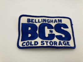 Vintage Bellingham Cold Storage Patch 4 x 2.5 Fishing Industry - $4.50