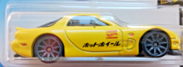 Hot Wheels 1995 Mazda RX-7 Sport Coupe, Yellow, Black Wheels &amp; Hood, New... - €6,81 EUR