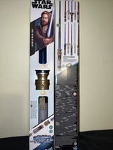 Star Wars Lightsaber Forge OBI-ONE Kenobi Electronic Extendable Lightsaber Blue - £43.57 GBP