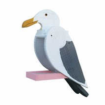 Seagull Bird Feeder - Large Hanging Nautical Seed Feeder Amish Handmade In Usa - £63.92 GBP
