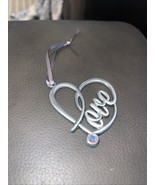 Alex and Ani pewter ornaments Godspeed hand of Fatima Love Crystals NO B... - €10,52 EUR