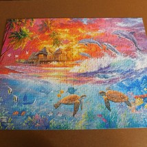 Paradise Island 500 Piece Jigsaw Puzzle Abraham Hunter Master Artist NO ... - £6.15 GBP