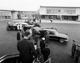 President John F. Kennedy gets in car Washington National Airport New 8x10 Photo - £7.03 GBP