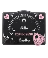 Pink and Black Talking Board: Pastel Goth & Emo Ouija Style Spirit Board for Div - $23.75