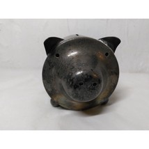 Tin/Metal Piggy Bank Curly Tail - Oneida Silversmiths 5 1/2&quot; x 4&quot; - Ador... - £11.87 GBP