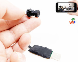 64G WIFI wireless DIY 4K HD IP Video smallest mini micro USB camera Reco... - £24.11 GBP+