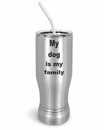 PixiDoodle Family Dog Lover Insulated Coffee Mug Tumbler with Spill-Resi... - $33.59+