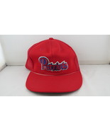 New England Patriots Hat (VTG) - All Red Script Patched Trucker - Adult ... - $49.00