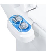 Bidet Attachments Dual Nozzle for Toilet Seat Adjustable Water Pressure - $39.49