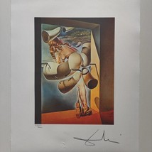 Salvador Dali Signed Lithograph - Young Virgin Auto-Sodomized by the Horns of He - £118.83 GBP