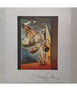 Salvador Dali Signed Lithograph - Young Virgin Auto-Sodomized by the Hor... - £117.25 GBP