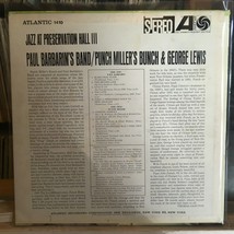 [Jazz]~Exc Lp~Paul Barbarin~Punch Miller&#39;s Jazz Band~At Preservation Hall III~69 - £9.48 GBP