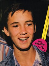 Wil Wheaton - Matt Le Blanc - 11" x 8" Teen Magazine Pinup Mini Poster C... - $9.94