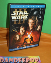 Star Wars III Revenge Of The Sith Full Screen DVD Movie - £7.11 GBP