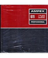 AMPEX 611 Professional Reel to Reel Tape NEW 1.5 MIL Acetate 1/4&quot; x 1200... - £11.79 GBP