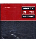 AMPEX 611 Professional Reel to Reel Tape NEW 1.5 MIL Acetate 1/4&quot; x 1200... - $14.90