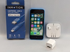 Carrier Unlocked Apple iPhone 5c - 16GB - Blue A1456 (GSM) (N2) - £31.96 GBP