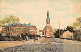 Boras Sweden ~ Nya Kyrkan ~ 1908 M Bardach Photo Postcard-
show original titl... - £6.10 GBP