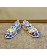 Sperry Top-Sider, White with Multicolored Plant Pattern - Size 9, New wi... - £19.93 GBP