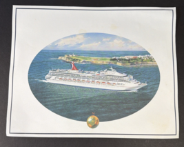 Vintage 1999 Print of the Inaugural Season of the FUN SHIP CARNIVAL TRIUMPH - $4.70