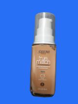 L'Oreal Paris True Match Super Blendable Foundation C3 Cool Light Medium... - $9.89