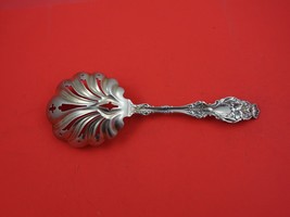 Lily by Whiting Sterling Silver Ice Spoon Serving Pierced Original 9&quot; Rare - £796.13 GBP