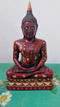 Vintage Hand Carved Yak Bone Buddha Statue Figurine - £62.68 GBP