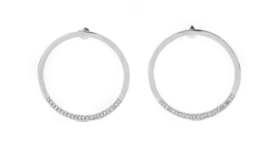 Paparazzi Spot On Opulence White Post Earrings - New - £3.59 GBP