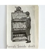 1931 Ferry&#39;s Seeds Advertisement Antique Agriculture Farm Ephemera Garden - $19.99