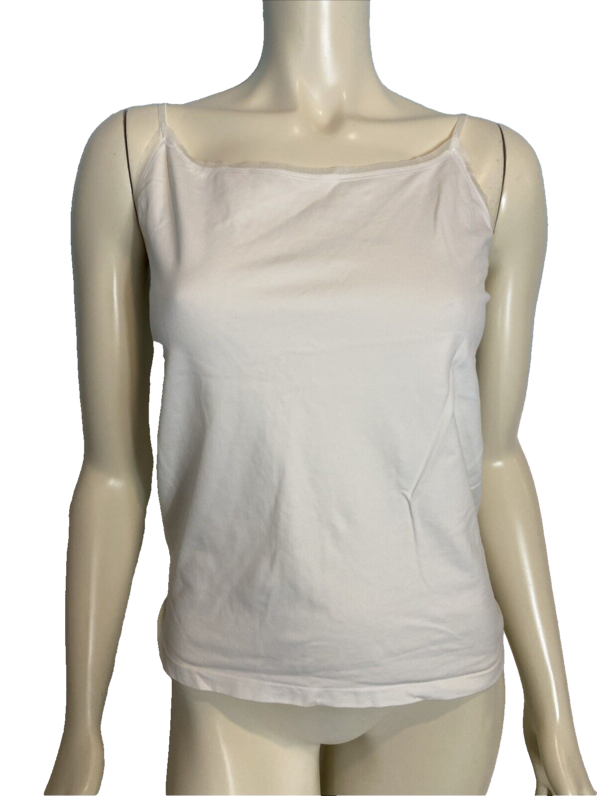 Ann Taylor Women&#39;s Camisole White Large - $14.24