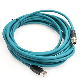 M12 Cognex Industrial Camera Cable X-Code 8Pin Male To Rj45 Cat7E High F... - £169.93 GBP