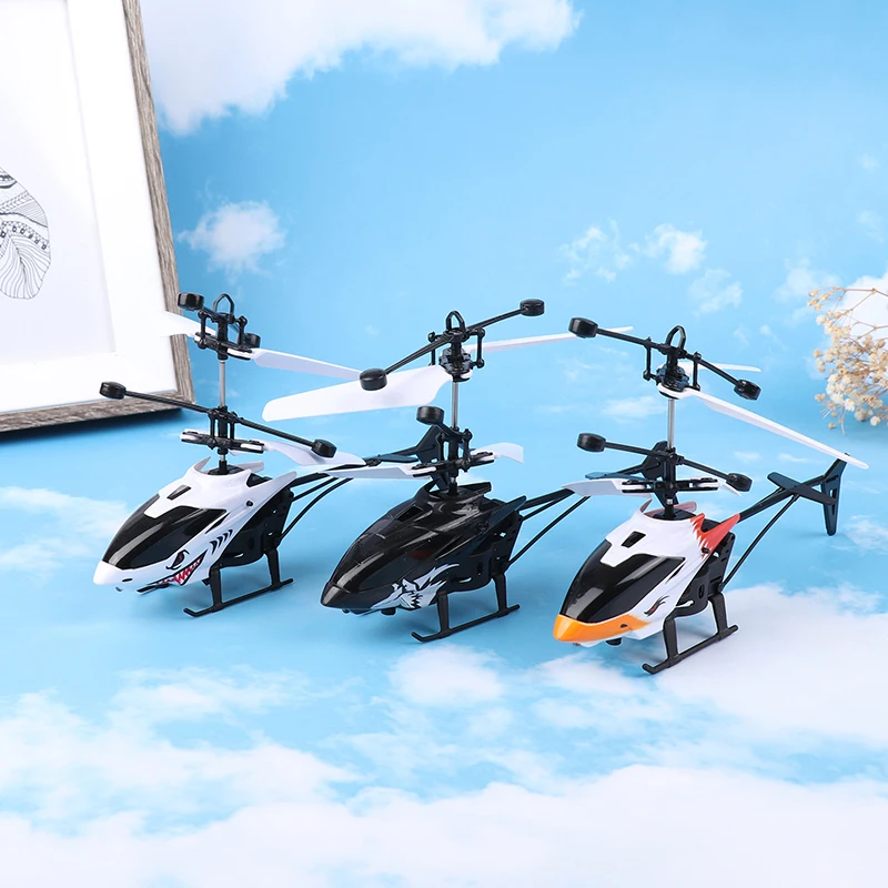 2 Channels Remote Control Aircraft Helicopter Mini Drone Rechargeable Fall - £10.28 GBP+