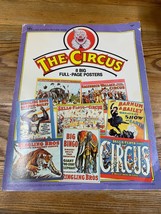 The Circus 8 Big Full-Page Posters Ringling Bros. Barnum &amp; Bailey and More - £42.60 GBP