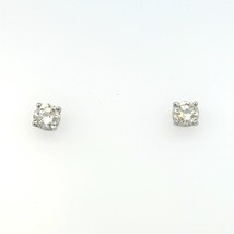 Aamiaa 0.75 Carat Natural Diamond Round Brilliant Stud Earrings Size One Size - €607,23 EUR
