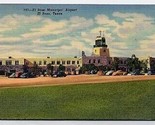 El Paso Municipal Airport Postcard 1950&#39;s - £7.01 GBP