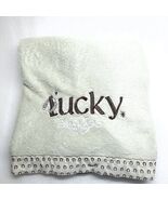 Tiddliwinks LUCKY Baby Blanket green sage horse equestrian Horseshoe Target - $928.64 MXN