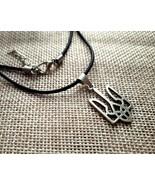 Pendant Trident Silver symbol Tryzub Trident Ukrainian coat of arms Gift... - €10,14 EUR