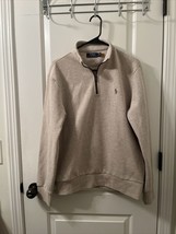 Polo Ralph Lauren Men&#39;s 1/4 Zip Sweater Sweatshirt Little Pony Size Medi... - $45.40