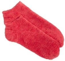 HUE Womens Ultra Comfy Ankle Socks-One Pair only Size One Size Color Red - £9.29 GBP