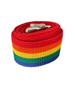 Vintage 6&#39; Long Rainbow Strap Luggage Securing Fastening 2&quot; Wide - £17.28 GBP