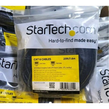 Startech N6PATCH75BL 75FT CAT6 Ethernet Cable Blue 100W Poe - $75.68